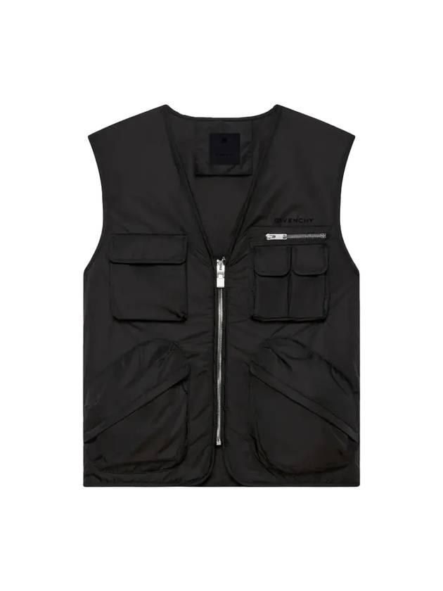 Men's Multipot Nylon Vest Black - GIVENCHY - BALAAN 1