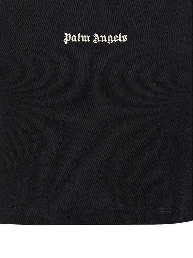 Logo Print Crop Tank Top PWAD060S24FAB0021003 - PALM ANGELS - BALAAN 5