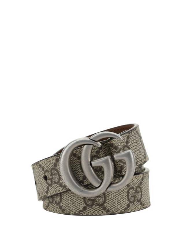 Kids Double G Belt Beige - GUCCI - BALAAN 1