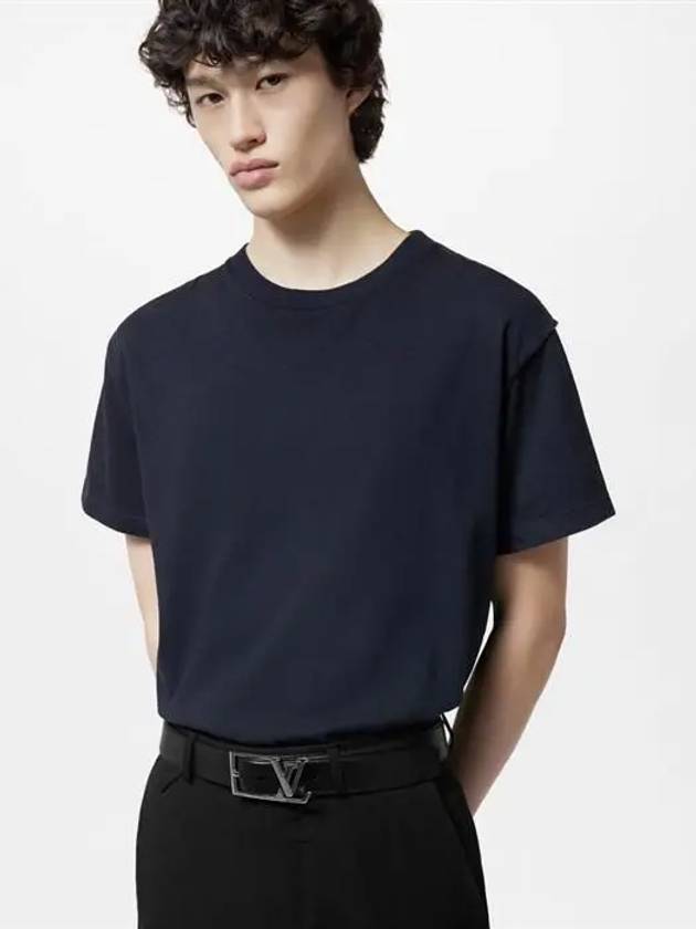 Skyline 35MM Leather Belt Black - LOUIS VUITTON - BALAAN 5