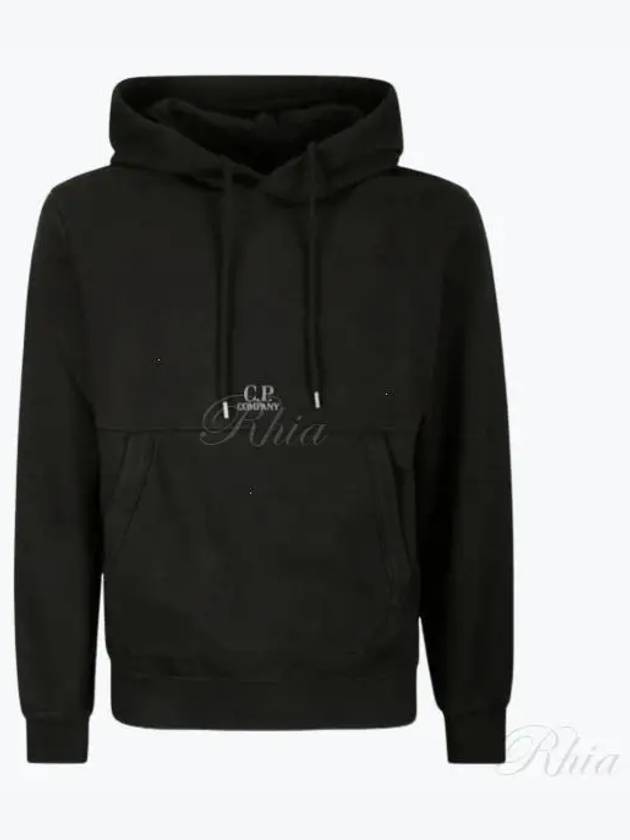 Logo Hoodie Black - CP COMPANY - BALAAN 2