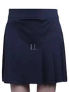 Thea Pleated Mini Skirt Navy - J.LINDEBERG - BALAAN 2