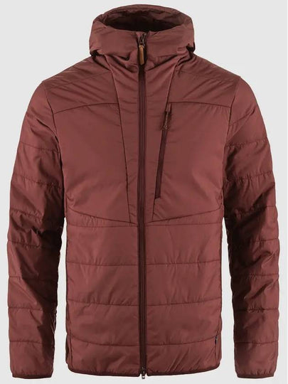 Keb Hooded Padding Maroon - FJALL RAVEN - BALAAN 2