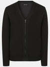 Men s back logo windproof knit zip up cardigan TMSCL3131 199 - TAYLORMADE - BALAAN 1