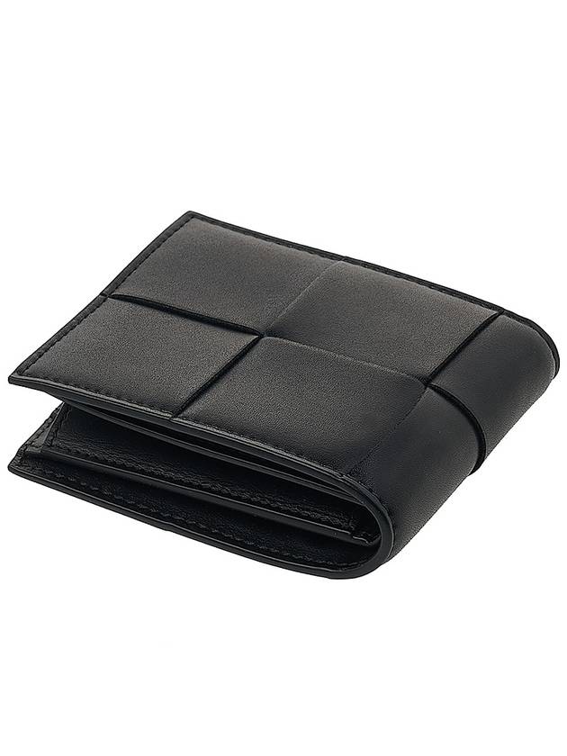 Intrecciato Leather Half Wallet Fondant - BOTTEGA VENETA - BALAAN 5