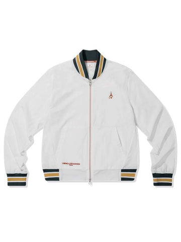 Green Ace Track Jacket Ivory - ROND&DEMARRER - BALAAN 1