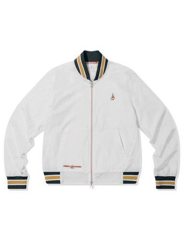 Green Ace Track Jacket Ivory - ROND&DEMARRER - BALAAN 1