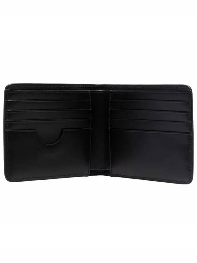 Logo Bifold Wallet Black - AMI - BALAAN 4