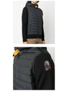 PM HYB AK02 541 THICK Knit Mix Down Padded Jacket Black Men's Jacket TR - PARAJUMPERS - BALAAN 6