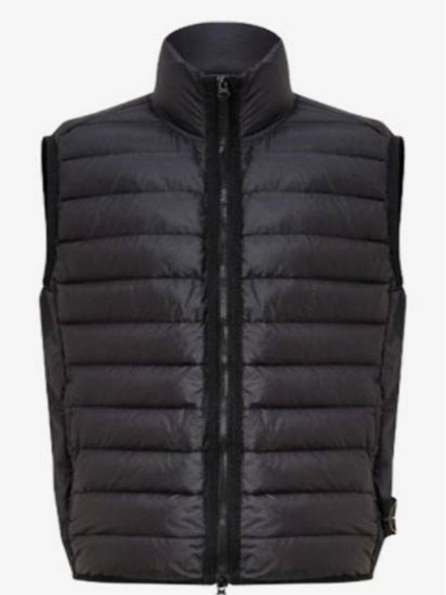 Loom Woven Chambers Recycled Nylon Down TC Vest Navy - STONE ISLAND - BALAAN 2