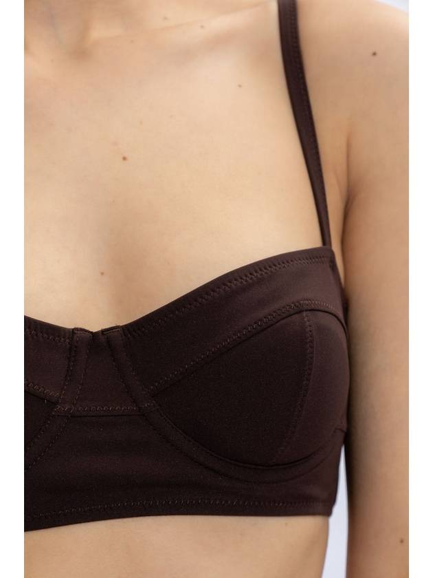 Ulla Johnson ‘Zahara’ Swimsuit Top, Women's, Brown - ULLA JOHNSON - BALAAN 4