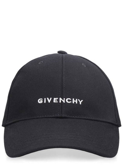 4G Logo Twill Ball Cap Black - GIVENCHY - BALAAN 2