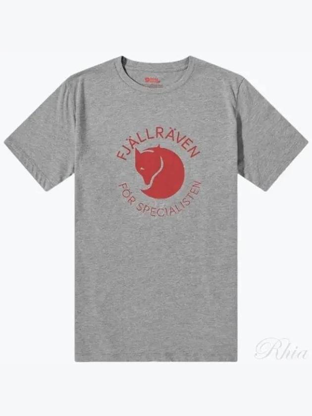 Men's Fox T Shirt Grey - FJALL RAVEN - BALAAN 2