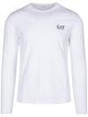 Core Identity Stretch Jersey Long Sleeve T-Shirt White - EMPORIO ARMANI - BALAAN 1
