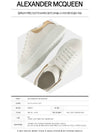 Oversized Low Top Sneakers White Gold - ALEXANDER MCQUEEN - BALAAN 3