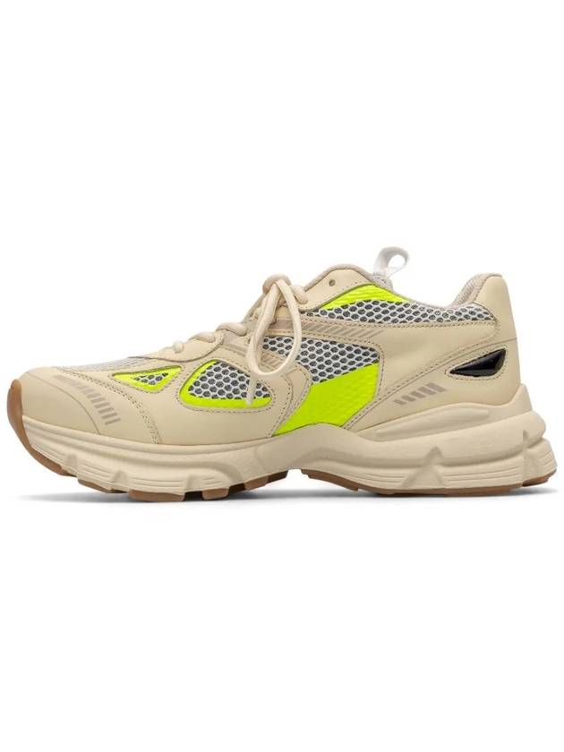 Marathon Runner Low Top Sneakers Yellow Neon - AXEL ARIGATO - BALAAN 4