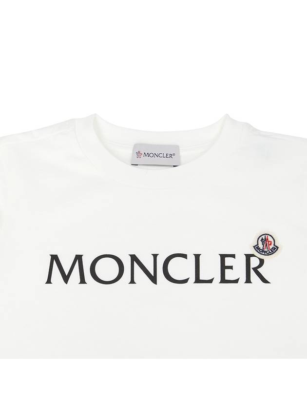 Kids short sleeve t shirt 8C00003 89AFV 034 8A10A - MONCLER - BALAAN 3