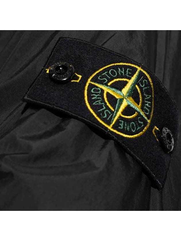 Crinkle Reps R NY Padding Black - STONE ISLAND - BALAAN 5