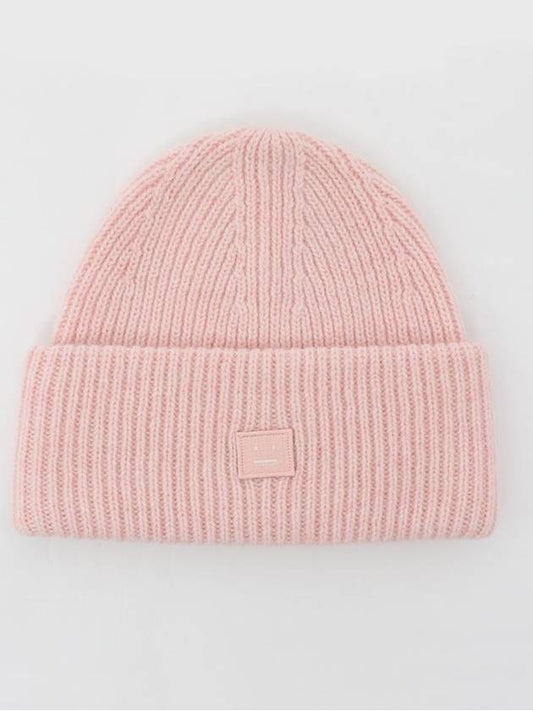 Small Face Logo Beanie Pink - ACNE STUDIOS - BALAAN 2