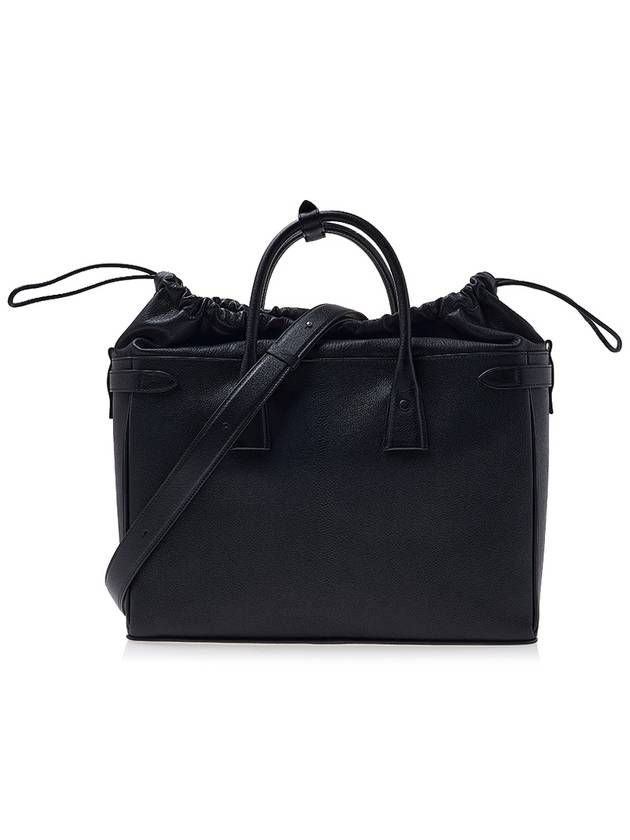 5AC Drawstring Tote Bag Black - MAISON MARGIELA - BALAAN 4