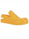 Puddle Clog Rubber Sandals Tangerine - BOTTEGA VENETA - BALAAN 2