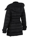 Detachable Hoodie Puffer Coat Padded Black - BURBERRY - BALAAN 5