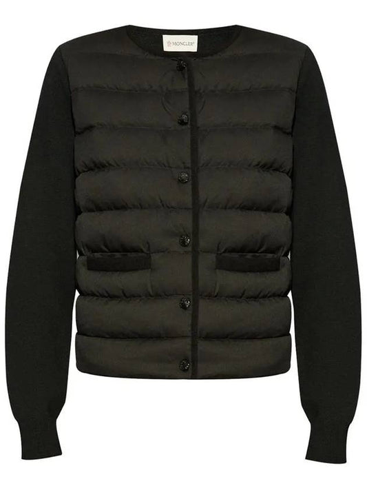 Women s Wool Zip up Padded Cardigan 9B00006 M1131 999 - MONCLER - BALAAN 1