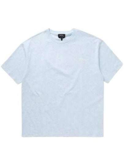 Joachim Short Sleeve T-shirt Blue - A.P.C. - BALAAN 2