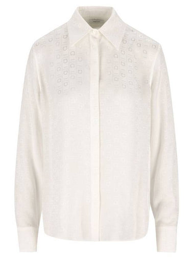 Salvatore Ferragamo Shirts White - SALVATORE FERRAGAMO - BALAAN 1