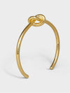 Knot Open Bracelet Gold - CELINE - BALAAN.