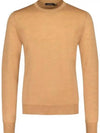 Lyle Light Merino Wool Knit Top Batique Khaki - J.LINDEBERG - BALAAN 2