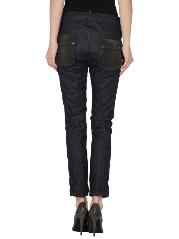 COOLGIRL f w checked pocket denim - DSQUARED2 - BALAAN 2