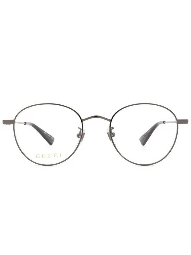 Eyewear Asian Fit Round Eyeglasses Ruthenium - GUCCI - BALAAN.