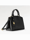 Petit Palais Monogram Empreinte Tote Bag Black - LOUIS VUITTON - BALAAN 3