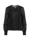 Cervo Blouse Black - MAX MARA - BALAAN 2