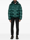 Re-Nylon Cropped Down Padding Bottle Green - PRADA - BALAAN 3