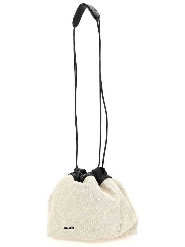 Drawstring Cross Bag Beige - JIL SANDER - BALAAN 6