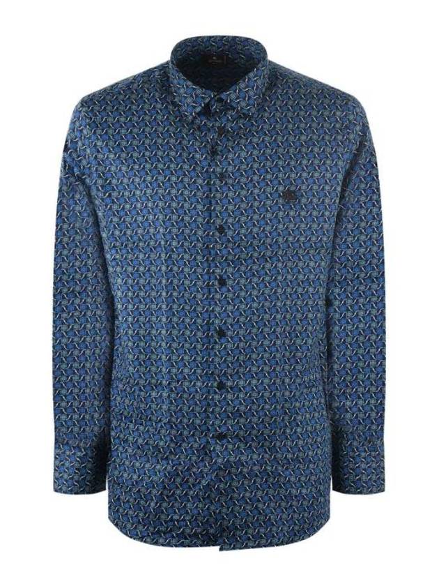 long sleeve shirt 1K5265720 200 BLUE - ETRO - BALAAN 1