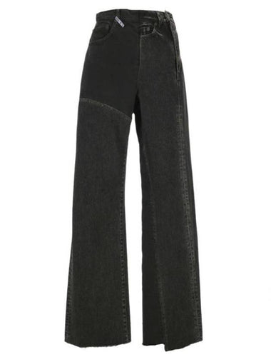 MAISON Straight Pants B10PT053 BLACK - MIHARA YASUHIRO - BALAAN 1