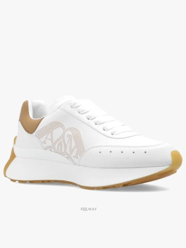 Sprint Runner Low Top Sneakers White - ALEXANDER MCQUEEN - BALAAN 3