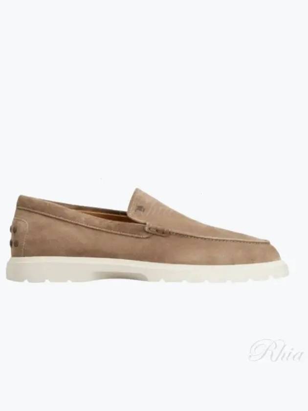 Casual Suede Slipper Loafers Brown - TOD'S - BALAAN 2