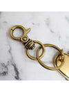 Heart Logo Keyholder Gold - AMI - BALAAN 8