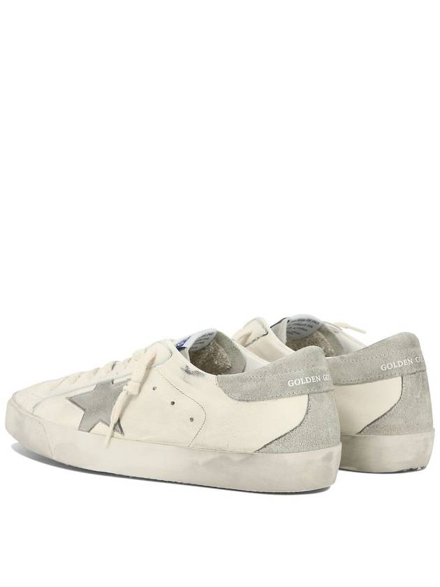 Super Star Suede Leather Low Top Sneaker White - GOLDEN GOOSE - BALAAN 5