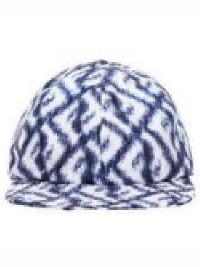 FF Logo Print Silk Ball Cap - FENDI - BALAAN 2