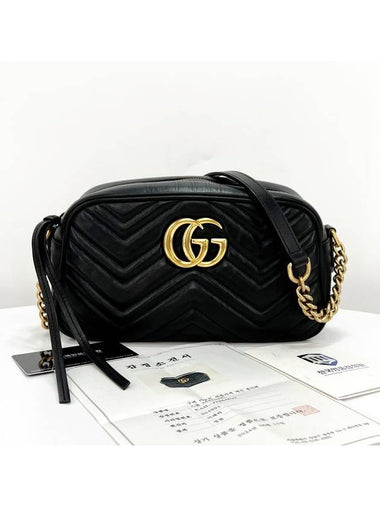 Matelasse small cross bag shoulder black 447632 - GUCCI - BALAAN 1