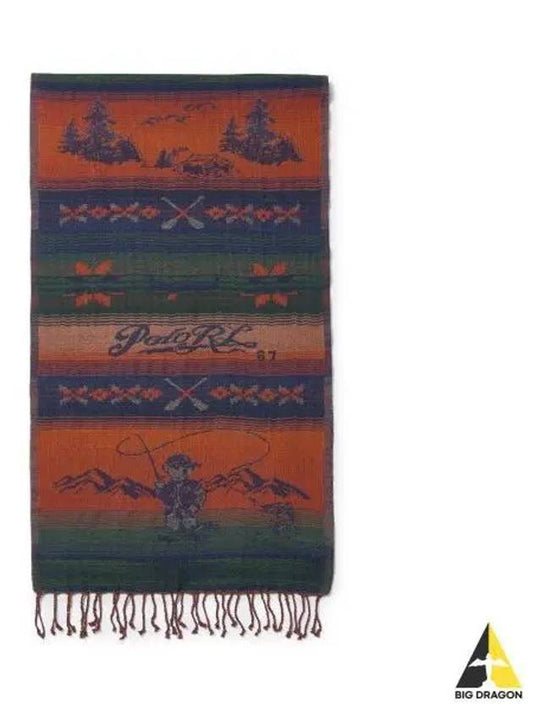 bare wool scarf multi - POLO RALPH LAUREN - BALAAN 1