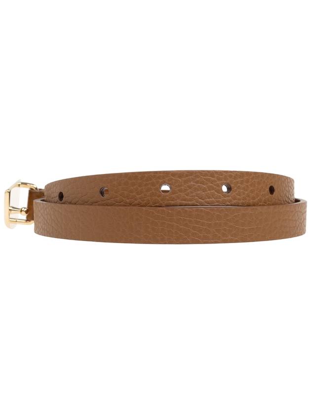 Burberry Leather Belt, Women's, Brown - BURBERRY - BALAAN 3