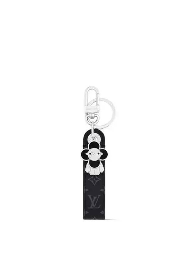 Vivienne Dragonne Key Holder Black - LOUIS VUITTON - BALAAN 3