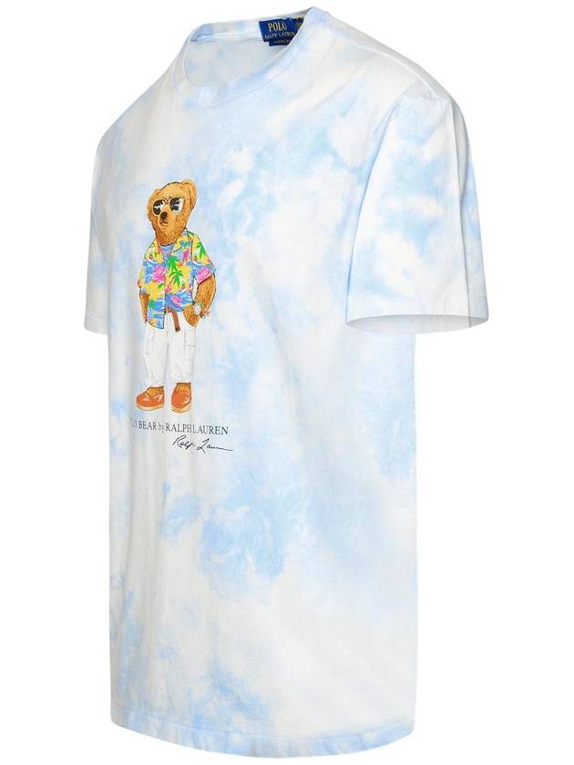 Ralph Lauren Bear Tie-Dye Polo Shirt Classic-Fit - RALPH LAUREN - BALAAN 3