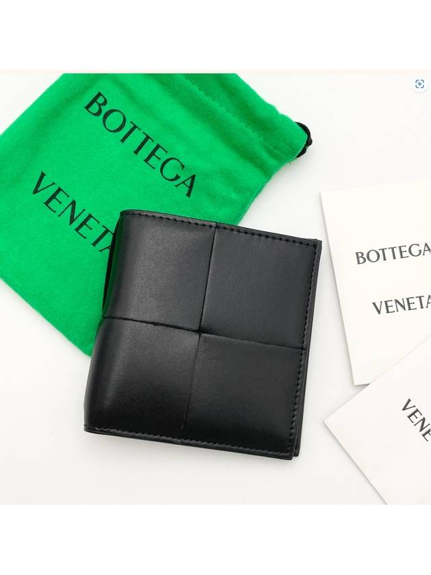 Slim Folder Half Wallet Black - BOTTEGA VENETA - BALAAN 3